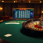 Experience high-stakes poker at ok789 com with vibrant casino visuals and thrilling atmosphere.