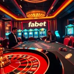 Experience the thrill of winning at fabet's professional gambling tables.
