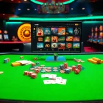 Experience the excitement of sodo66 with luxury gaming elements including roulette, cards, and slots.