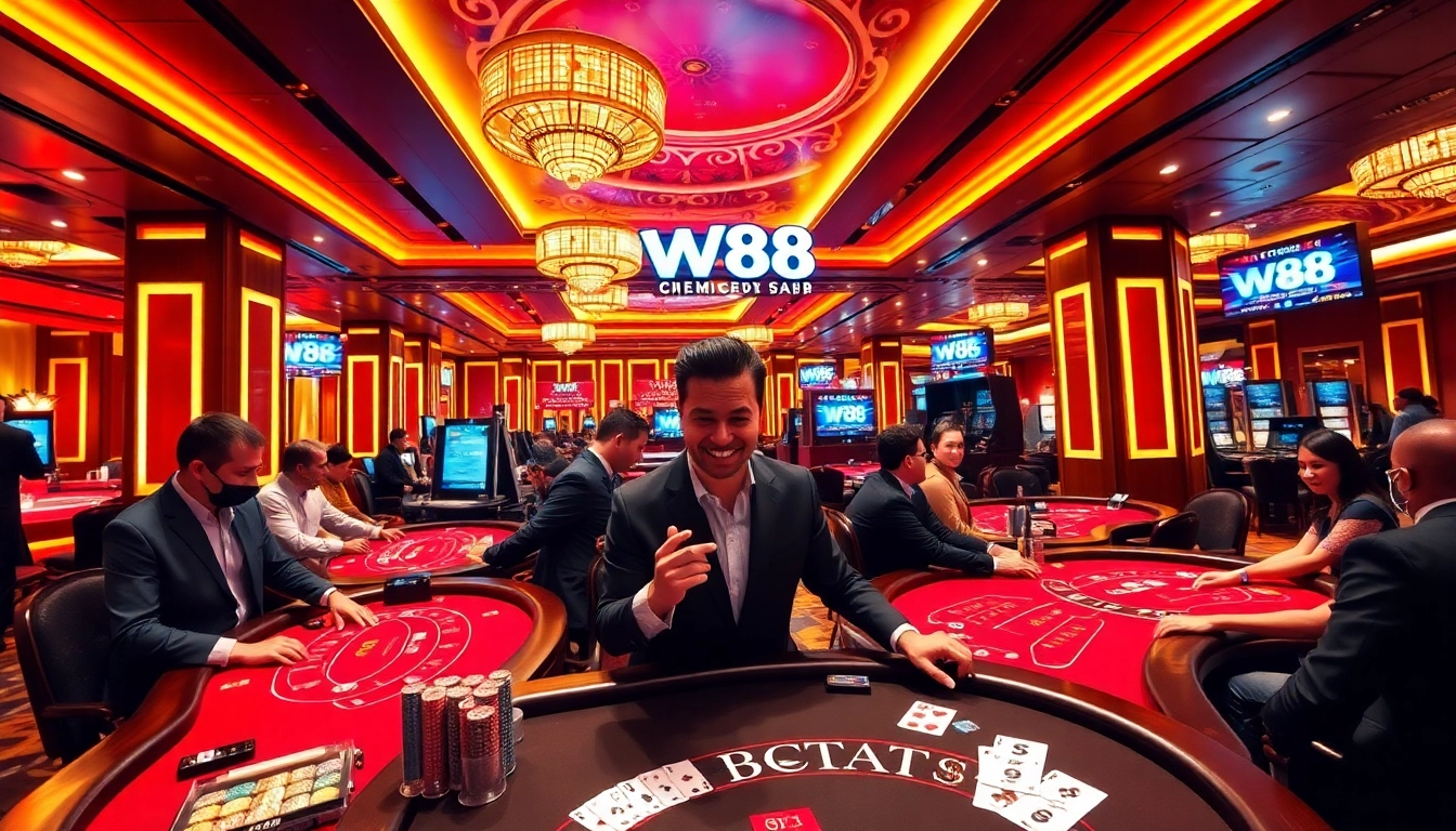 Experience thrilling gaming at W88.nyc, where Baccarat and Blackjack come to life.