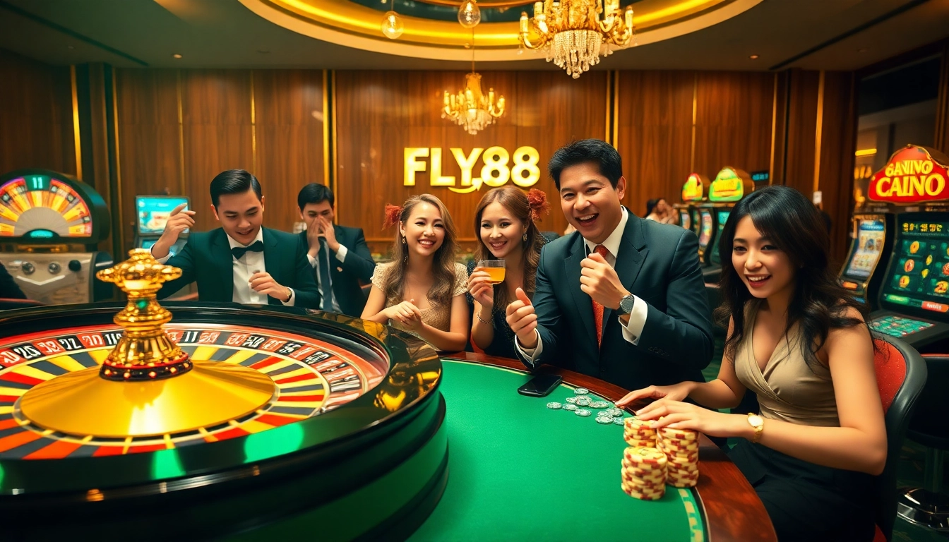 Experience FLY88 đăng nhập at an exciting casino full of vibrant games and players.