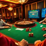 Kwin.bio showcases thrilling casino gaming with poker chips, playing cards, and roulette, integrating online interfaces.