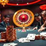 Engage in high-stakes action with PG88 VIP casino poker table featuring elegant cards and chips.
