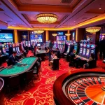 Experience thrilling gameplay at sunwin with vibrant casino tables and lively players.