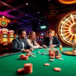 Engaged players at a casino table capturing the excitement of WW88 online gambling.