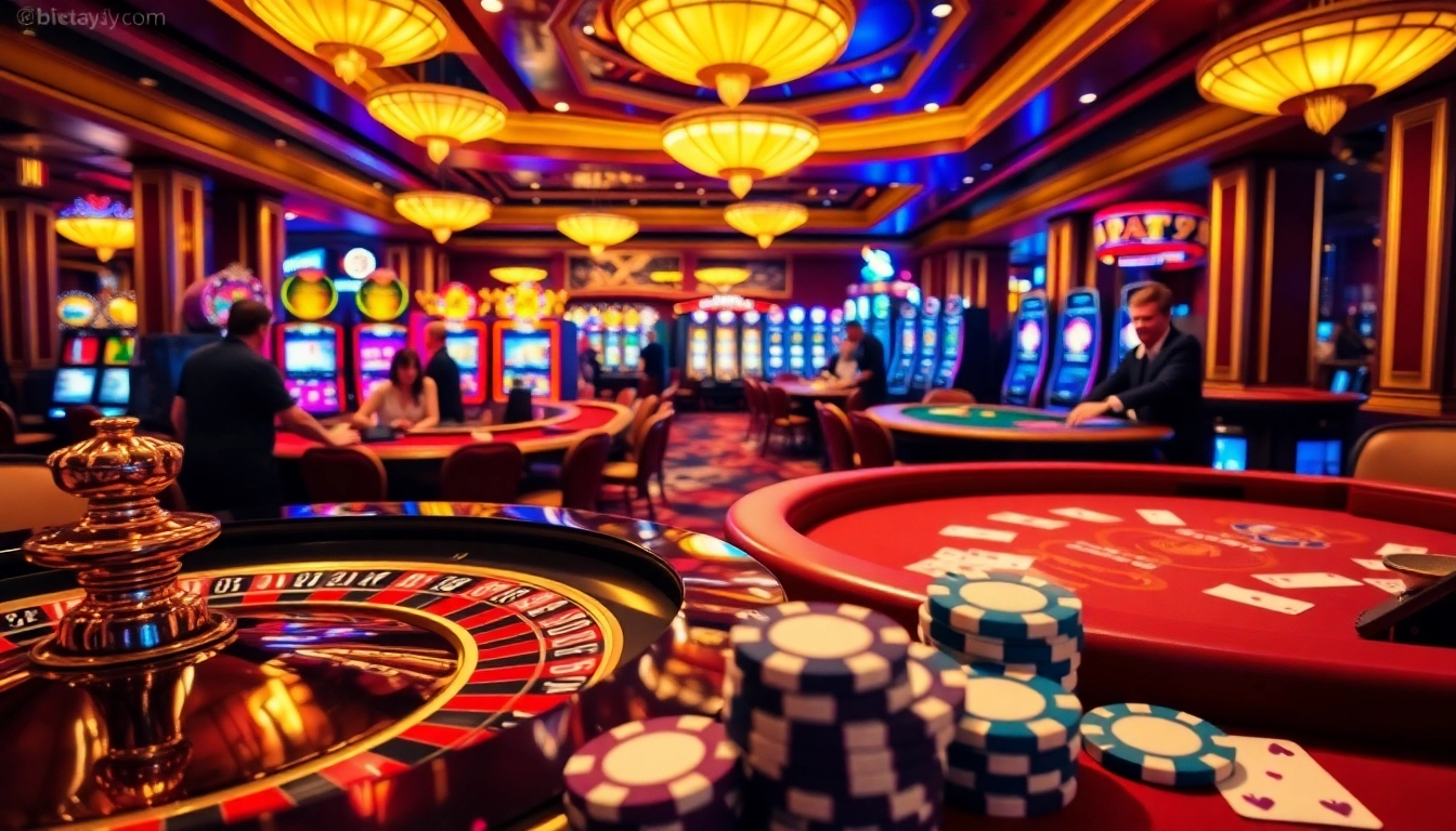 Experience the excitement of gambling at 8day with vibrant casino games and lively players.