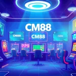 Experience excitement and trust with CM88 com's vibrant online gambling interface.