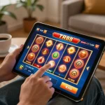 Engaging online gameplay at TR88 with dynamic slots, creating an exciting gaming atmosphere