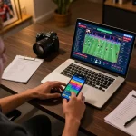 Engaging experience with W88 betting app on mobile, showcasing sports odds and live dealer games.