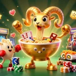 Zowin brings an exciting atmosphere with colorful characters, cards, and casino elements in 3D action.