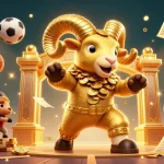 Experience thrilling sports betting action with tỷ lệ kèo nhà cái 5 in a vibrant 3D illustration showcasing dynamic scenes of betting excitement.