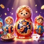 Engage with Fly88's thrilling casino world featuring vibrant characters and iconic games.