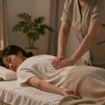 Experience a relaxing 판교출장안마 session at home with a tranquil wellness atmosphere featuring soothing massage therapy.