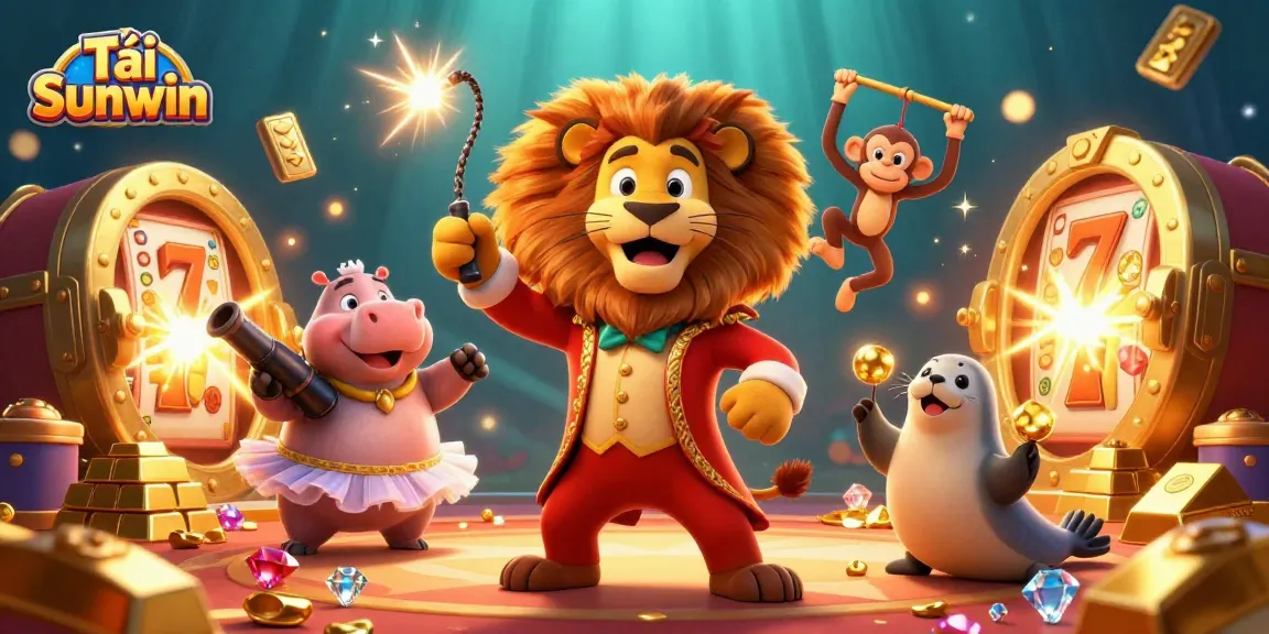 Tải Sunwin to access exciting slot games featuring vibrant characters, treasure, and jackpots.